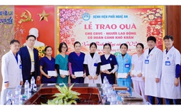 Tết ấm nghĩa tình - Lan tỏa giá trị nhân văn từ Bệnh viện Phổi Nghệ An