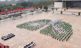 Thuốc ho Bổ Phế Bảo Thanh xác lập kỷ lục xếp hình lá phổi xanh lớn nhất Việt Nam