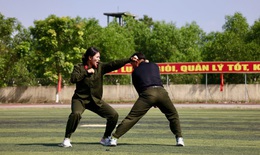 Mãn nhãn các màn võ thuật, diễn tập chống khủng bố của học viên công an