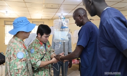 Quân y Việt Nam hỗ trợ y tế cho Bệnh viện Bentiu ở Nam Sudan