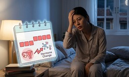 Mất ngủ trước kỳ kinh nguyệt có phải là dấu hiệu rối loạn hormone?