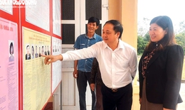 Người dân giáo xứ Đồng Bình đặt trọn niềm tin từ những lá phiếu bầu