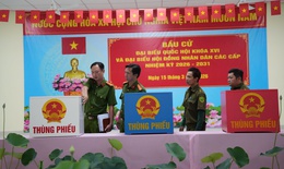 Công an TPHCM tăng cường tuần tra, bảo đảm an ninh trước giờ bầu cử