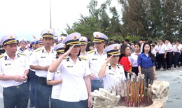Vùng 4 Hải quân tri ân những 'người con' anh dũng hy sinh bảo vệ chủ quyền biển đảo