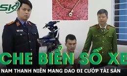 Thanh niên che biển số xe, mang dao đi cướp tài sản tại phòng tập thể dục
