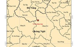 Lại tiếp tục động đất 3.8 độ ở Quảng Ngãi