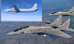 Tiêm kích MiG-29 Ba Lan chặn bắt tín hiệu từ trinh sát cơ Il-20 Nga
