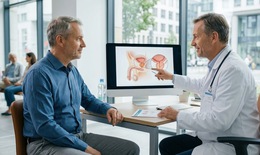 Nam giới sau 40 tuổi cần cảnh giác phì đại tuyến tiền liệt