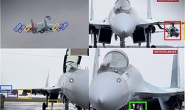 Tiêm kích Su-35S Nga lộ cấu hình 'quái vật đêm' trong trấn áp phòng không