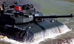 Triều Tiên trình làng xe tăng mới với 'lá chắn thông minh'