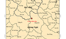 Quảng Ngãi hứng động đất liên tiếp