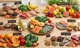 Các vitamin và khoáng chất thiết yếu cho não bộ