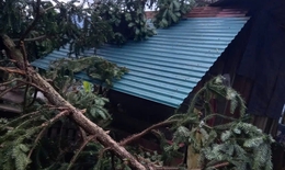 Cảnh báo dông lốc ở Lai Châu sau khi hàng chục nhà dân tốc mái