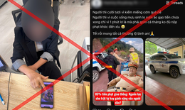 Xử phạt người phụ nữ đăng tin sai sự thật kèm hình ảnh AI về lực lượng Công an nhân dân