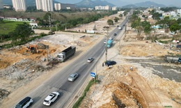 Công trường tuyến nối Đại lộ Thăng Long - Hòa Bình tăng tốc