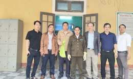 Động vật quý hiếm 'đi lạc' vào trường học ở Huế