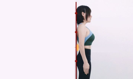 Bài kiểm tra ‘đứng dựa tường’ giúp nhận diện sớm nguy cơ về cột sống