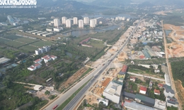 Hiện trạng đường cao tốc 5.200 tỷ nối Đại lộ Thăng Long với cao tốc Hà Nội - Hòa Bình