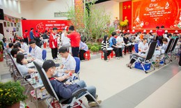 Lễ hội Xuân hồng, nơi lòng nhân ái hiến máu cứu người lan toả, nhân lên