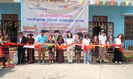 Roche Pharma VN khánh thành bếp học sinh xã vùng biên giới
