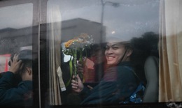 Hình ảnh đẹp về thanh niên Hà Nội lên đường nhập ngũ