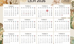 Lịch âm 6/3 - Âm lịch hôm nay 6/3 - Lịch vạn niên ngày 6/3/2026