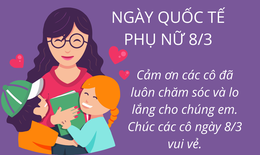 Lời chúc ngày Quốc tế Phụ nữ 8/3 tặng cô giáo hay nhất 2026