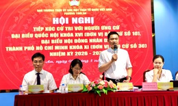 Cử tri hỏi về giá xăng dầu, đại diện Petrolimex nói gì?