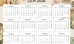 Lịch âm 10/3 - Âm lịch hôm nay 10/3 - Lịch vạn niên ngày 10/3/2026
