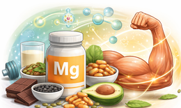 Cách bổ sung magie giúp phục hồi cơ bắp