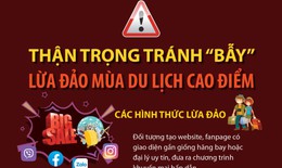 Thận trọng tránh 'bẫy' lừa đảo mùa du lịch cao điểm