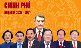 Phân công nhiệm vụ của Thủ tướng và 6 Phó Thủ tướng Chính phủ