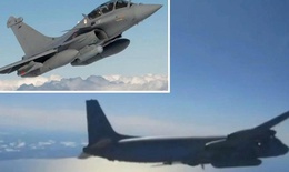 Tiêm kích Rafale của Pháp chặn trinh sát cơ Nga ngay trên biển Baltic