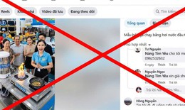 Sự thật về 'bếp gas chạy bằng hơi nước' nổi khắp cõi mạng