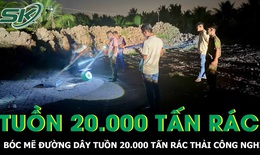 Khởi tố “bà trùm” đứng sau 20.000 tấn rác thải công nghiệp bị “tuồn” ra môi trường