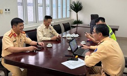 Phạt 25 triệu đồng đơn vị thi công vi phạm an toàn trên cao tốc Nội Bài – Lào Cai