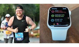 Chàng trai lười vận động 'lột xác' ngoạn mục nhờ Apple Watch