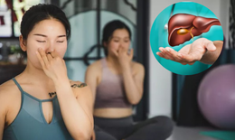 5 phút hít thở cải thiện sức khỏe gan
