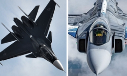 Su-30SM Nga liên tiếp đối đầu chiến đấu cơ châu Âu trên biển Baltic