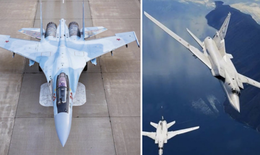 Tiêm kích Su-35 hộ tống 'sát thủ tàu sân bay' Tu-22M3 qua biển Baltic
