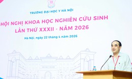 Trường Đại học Y Hà Nội hướng tới mục tiêu 1.000 nghiên cứu sinh gắn với chuẩn mực công bố quốc tế