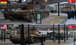 Triều Tiên công khai nghiên cứu xe tăng M1A1 Abrams của Mỹ và Leopard 2A4 của Đức