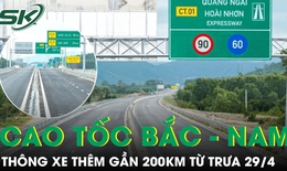 Hôm nay thông xe thêm gần 200km cao tốc Bắc – Nam phía Đông