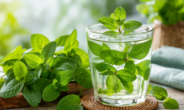 5 tác dụng khi uống nước bạc hà