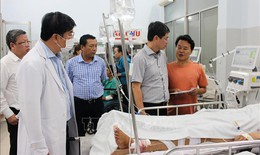 Vụ xe ô tô lao xuống vực ở Lâm Đồng: Thăm hỏi các nạn nhân đang điều trị tại bệnh viện