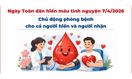 Ngày Toàn dân hiến máu tình nguyện 7/4/2026