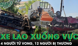 Xe chở thợ lặn lao xuống vực khiến 4 người t.ử vong, 12 người bị thương
