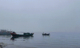 Đồng Hới chìm trong sương mù
