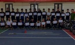 Triệu tập 23 đối tượng tụ tập mang hung khí, gây rối trật tự công cộng tại Hải Phòng