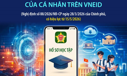 Tích hợp hồ sơ học tập suốt đời của cá nhân trên VNeID